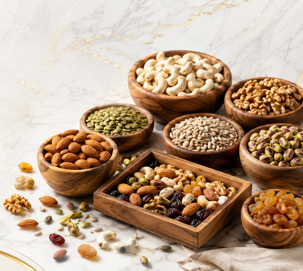 Nuts, Seeds and Dry fruits