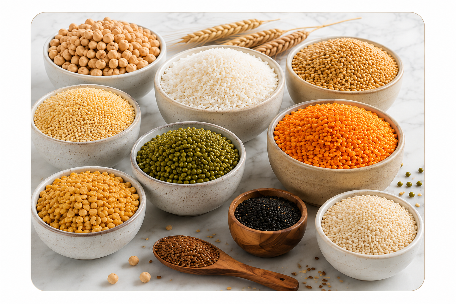 Grains, Pulses and Oilseeds